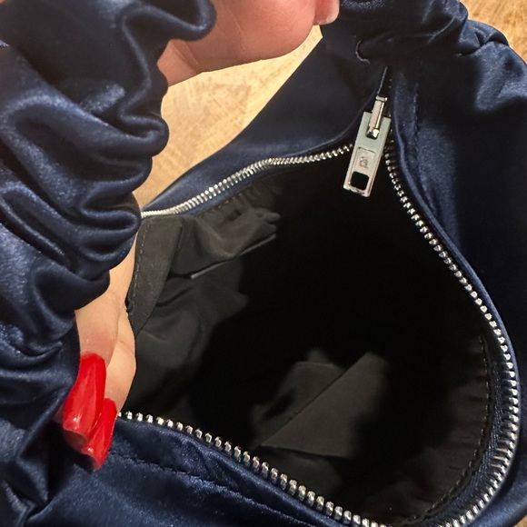 Alexander Wang
Blue Mini Scrunchie Top Handle Bag - Picture 7 of 9